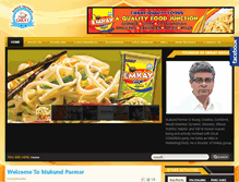 Tablet Screenshot of mukundparmar.com